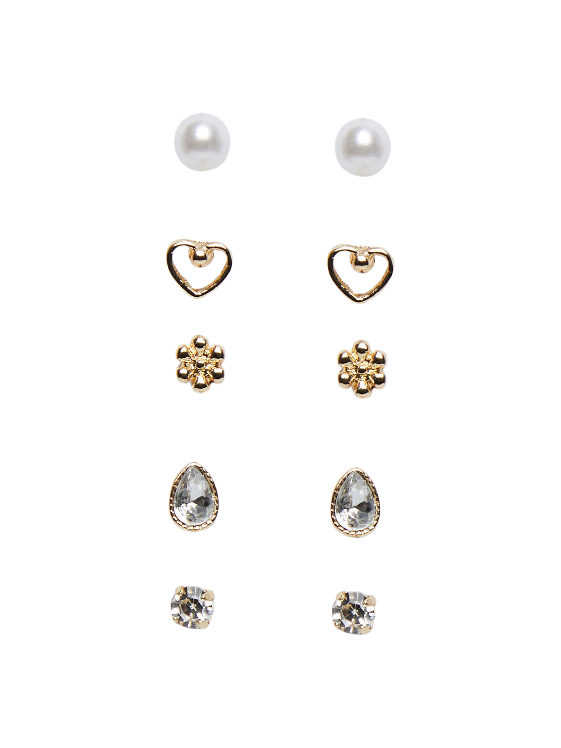 PCFRACIE Earrings - Gold Colour